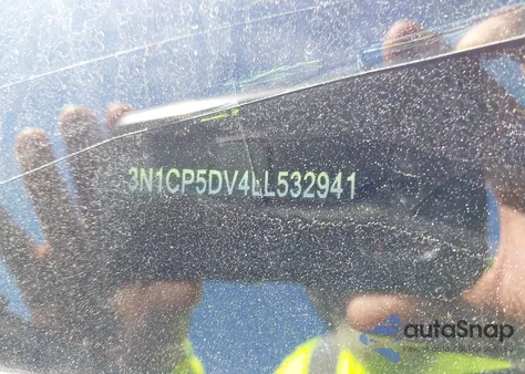 2020 Nissan Kicks Sr Xtronic Cvt from USA, damaged, VIN 3N1CP5DV4LL532941